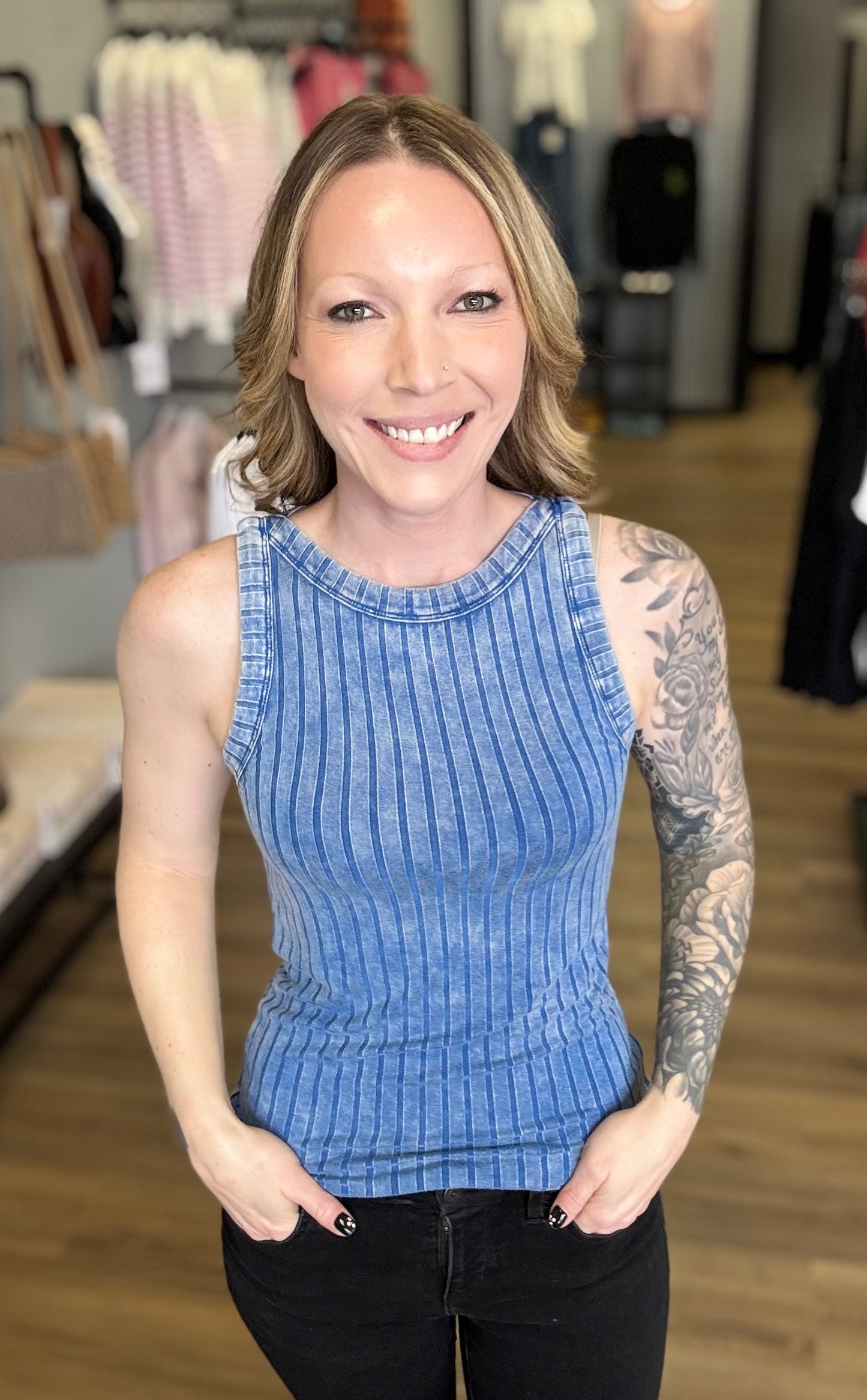 Kira Ribbed Tank