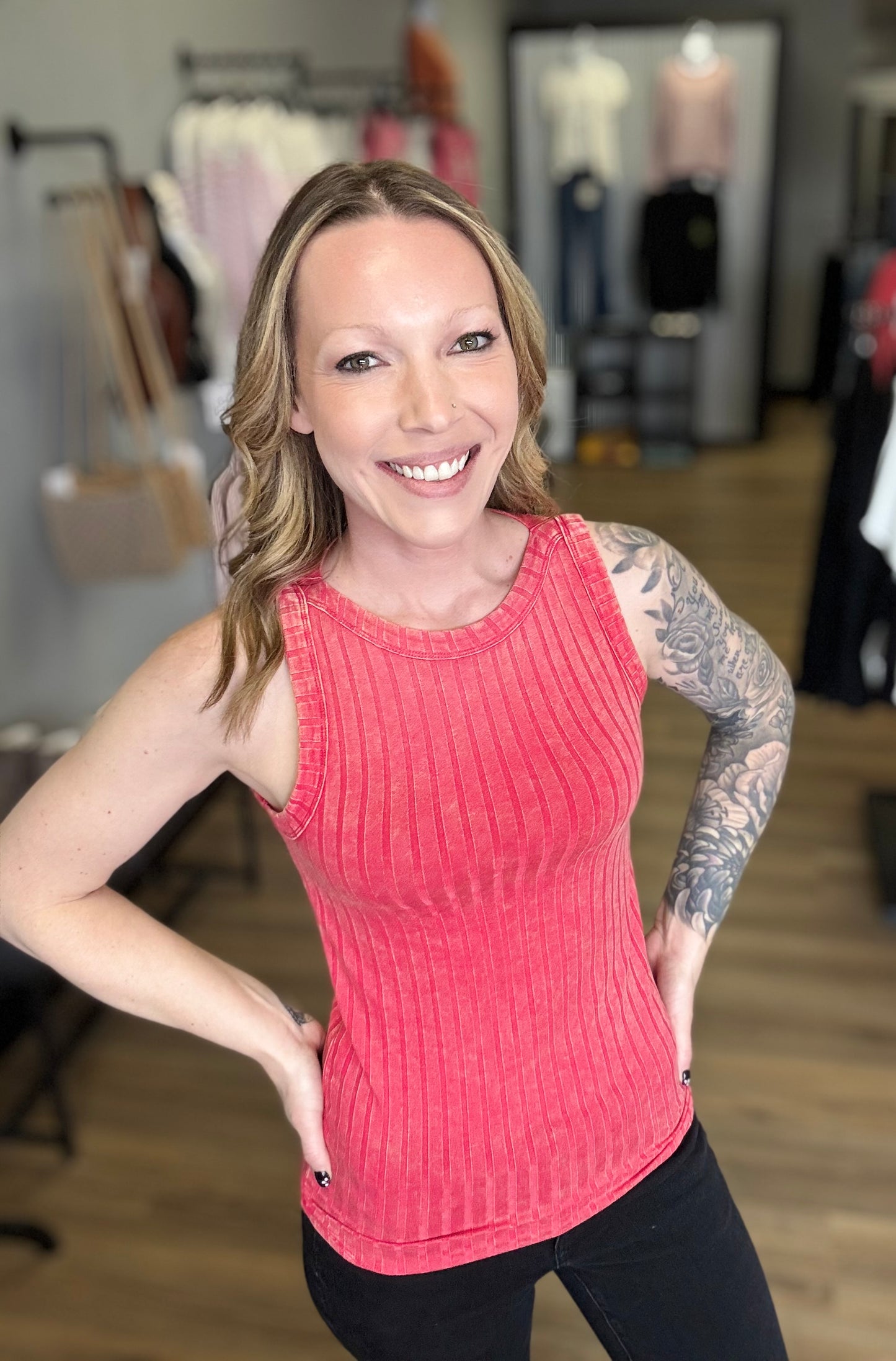 Kira Ribbed Tank