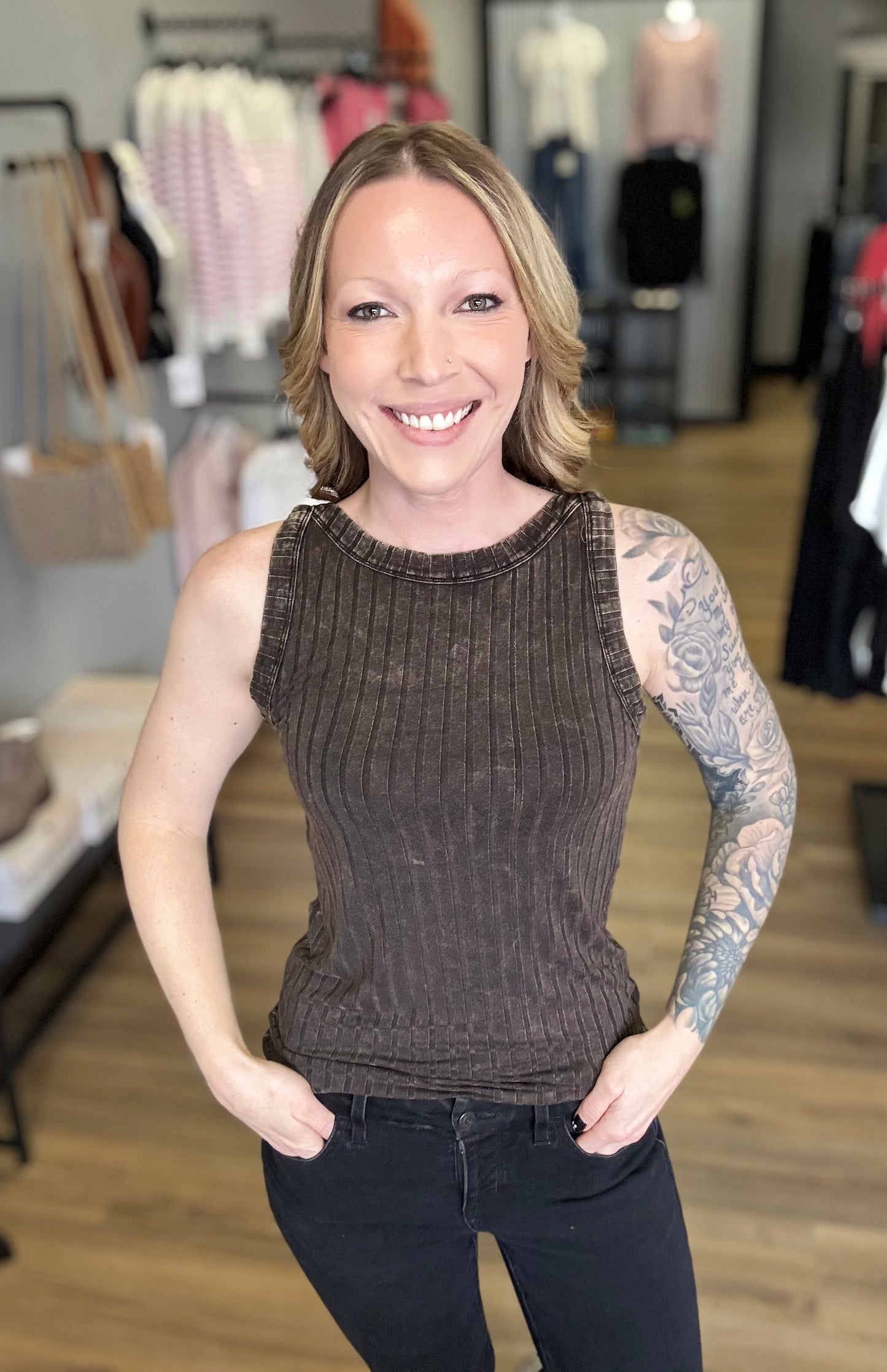 Kira Ribbed Tank