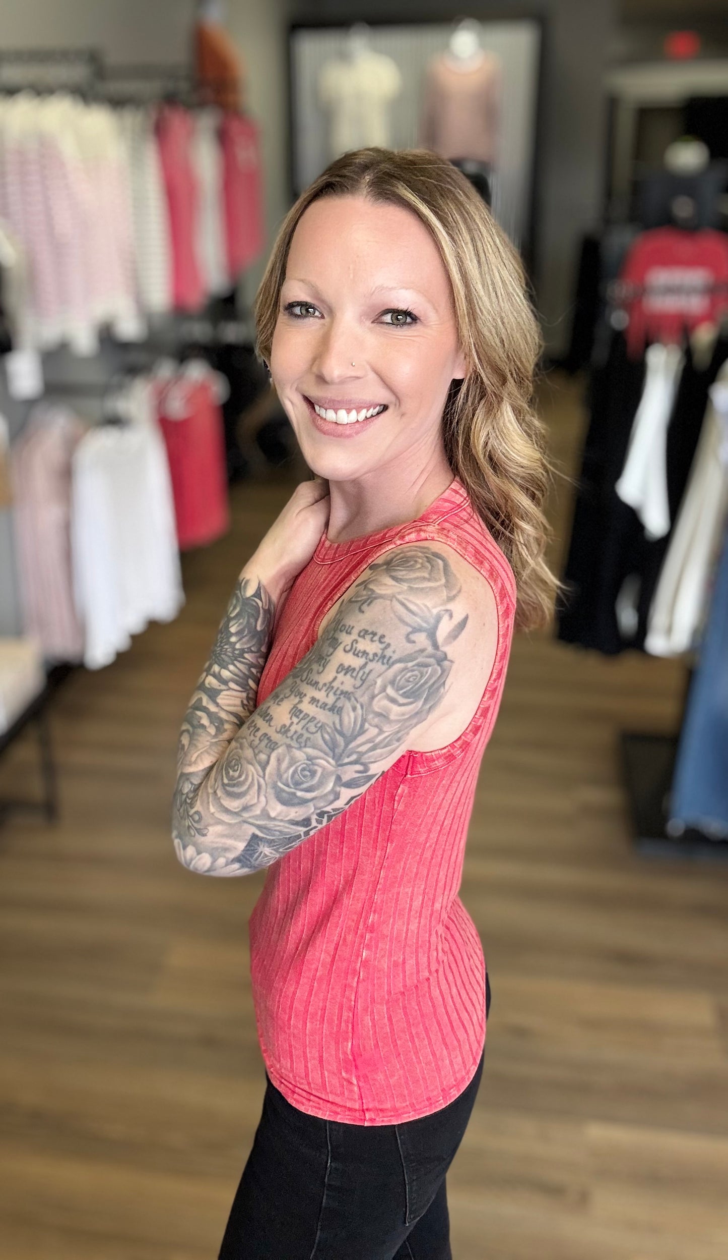 Kira Ribbed Tank