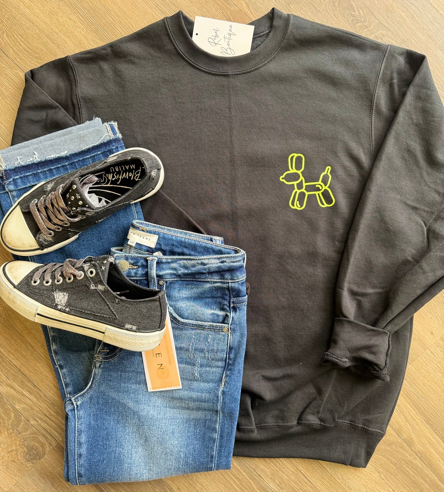 Judgy Dog Crewneck