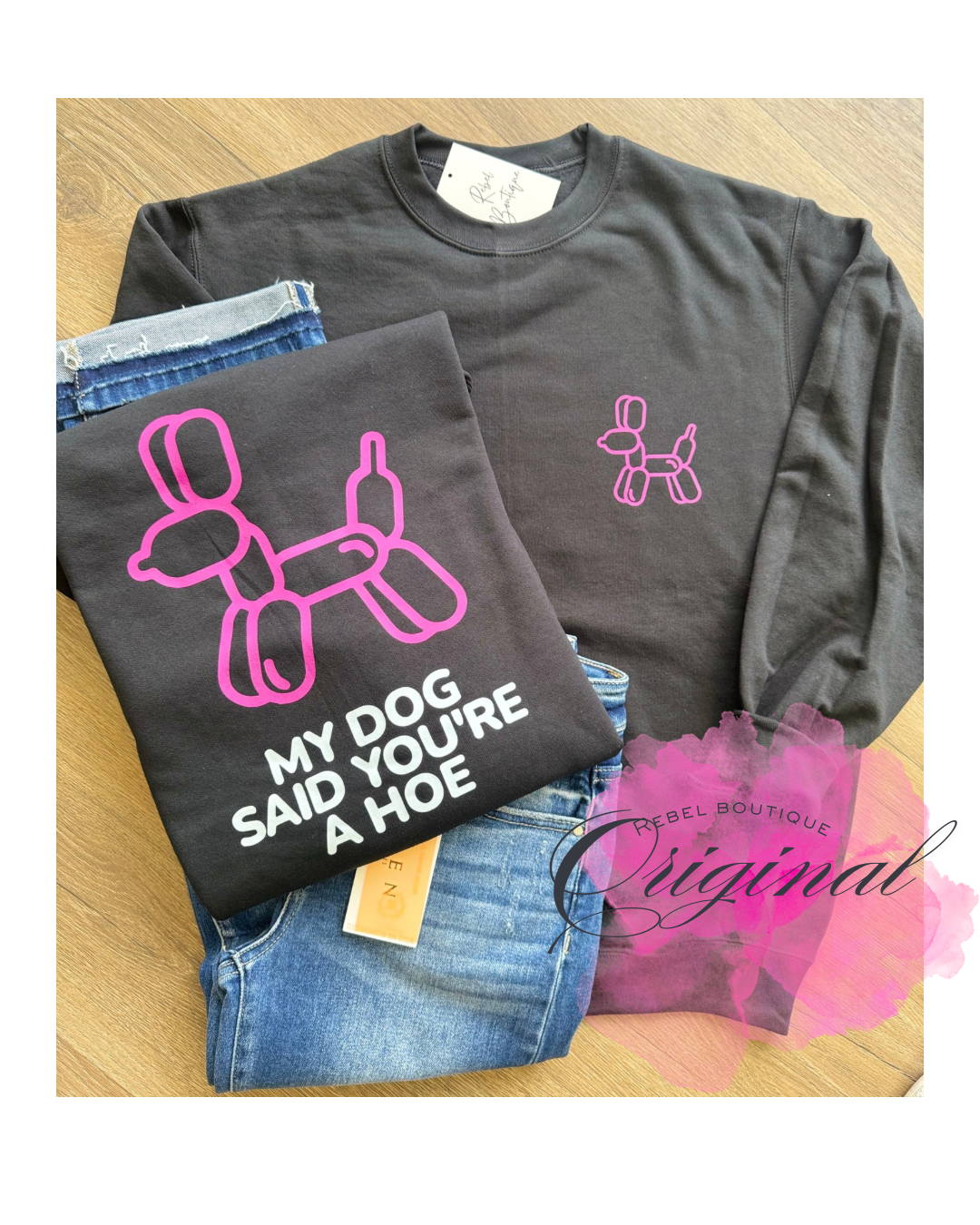 Judgy Dog Crewneck