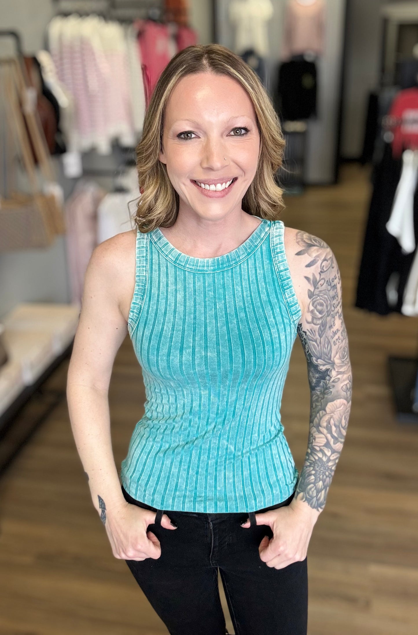 Kira Ribbed Tank