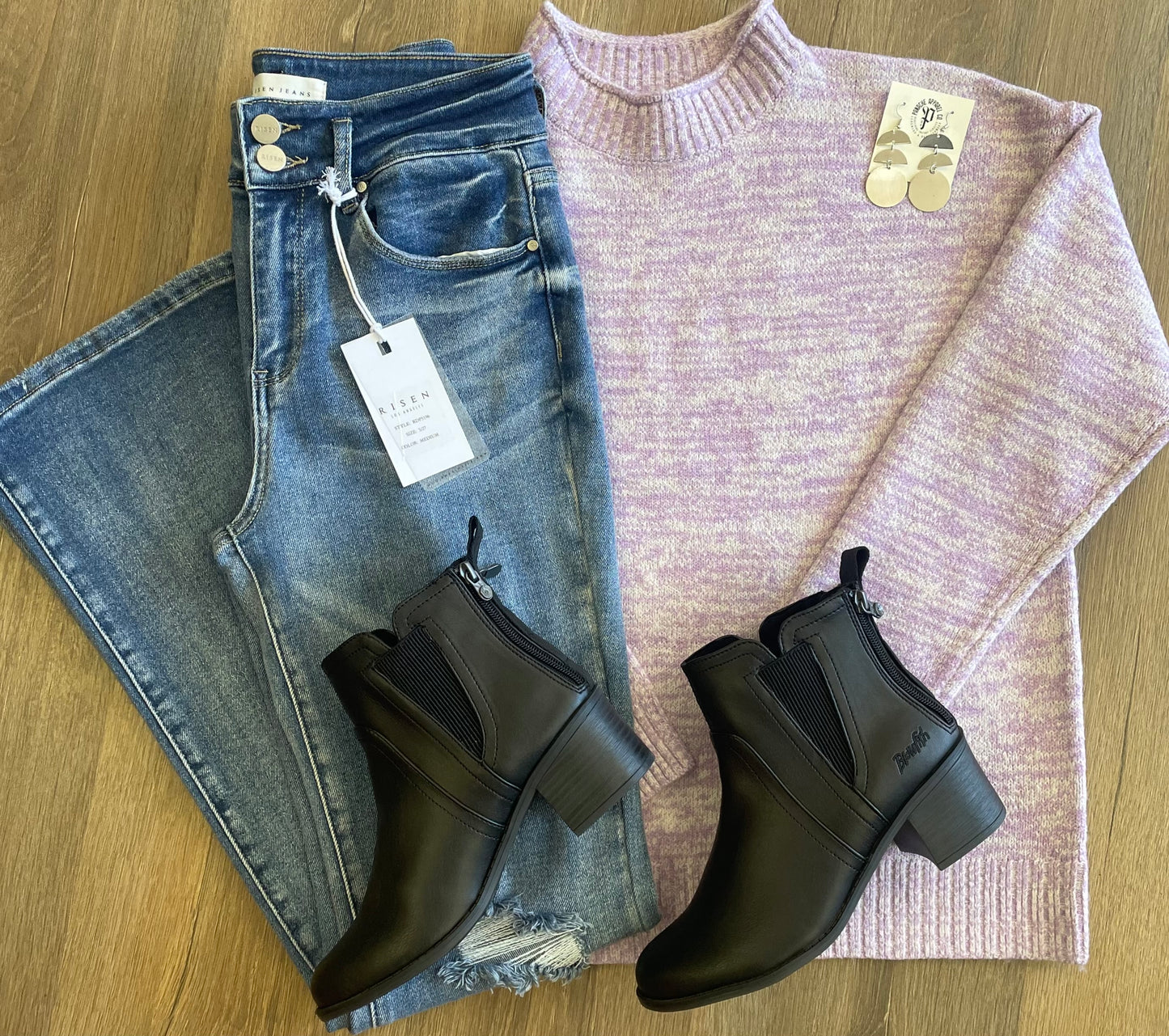 Daisy Lavender Sweater