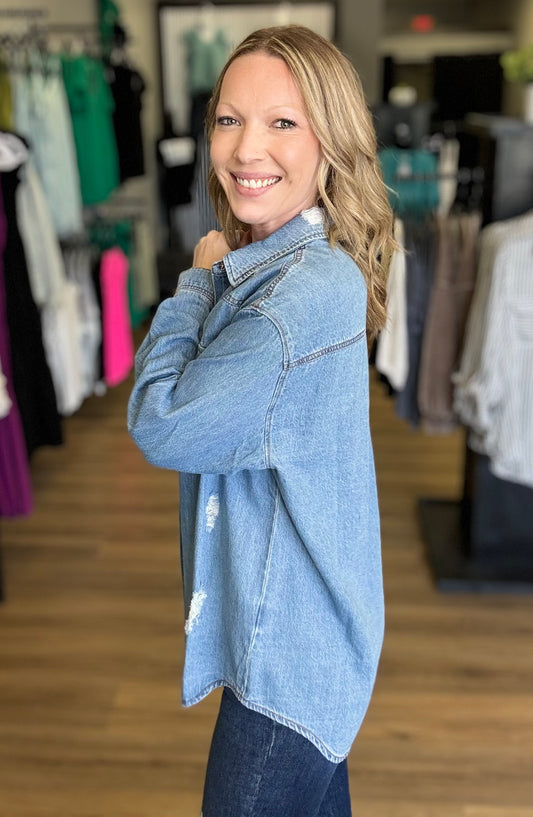 Brynn Denim Shirt