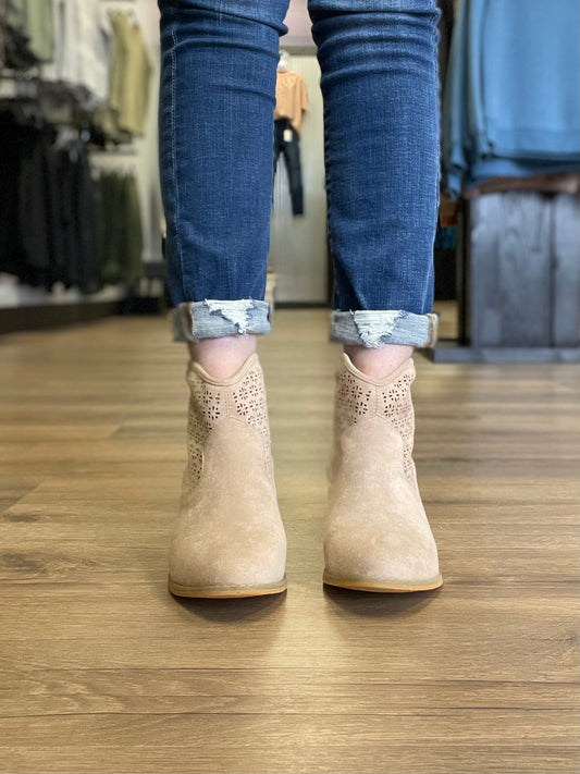 Corky’s Harvest Beige Bootie