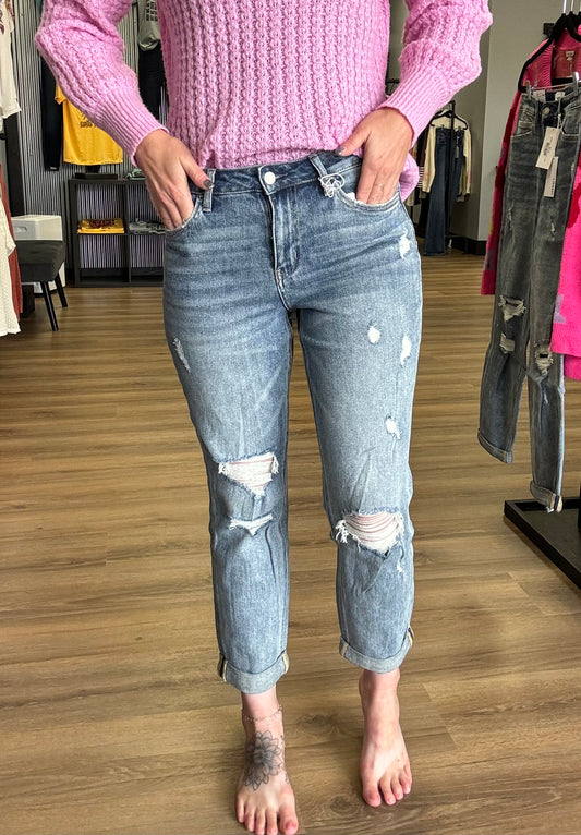 Skeeter Slim Boyfriend Jeans