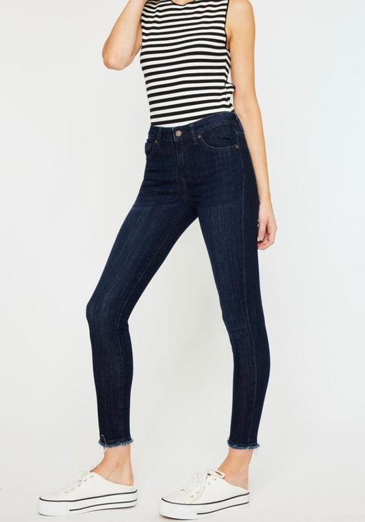 Anna Skinny Jean-Dark