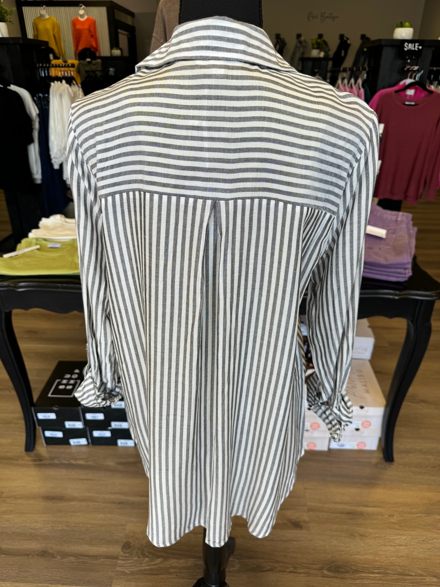 Liza striped long sleeve