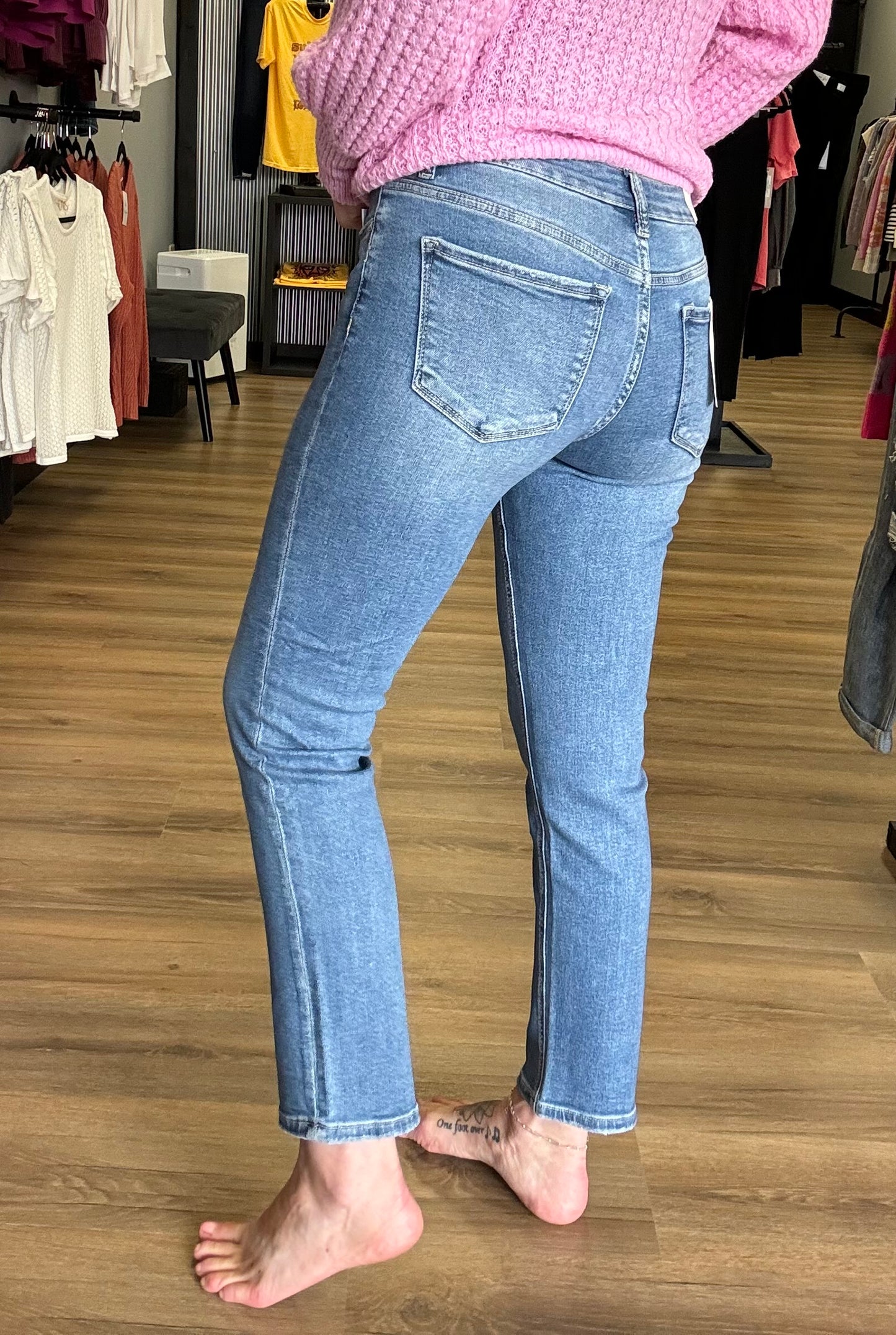 Selene Slim Straight Jeans