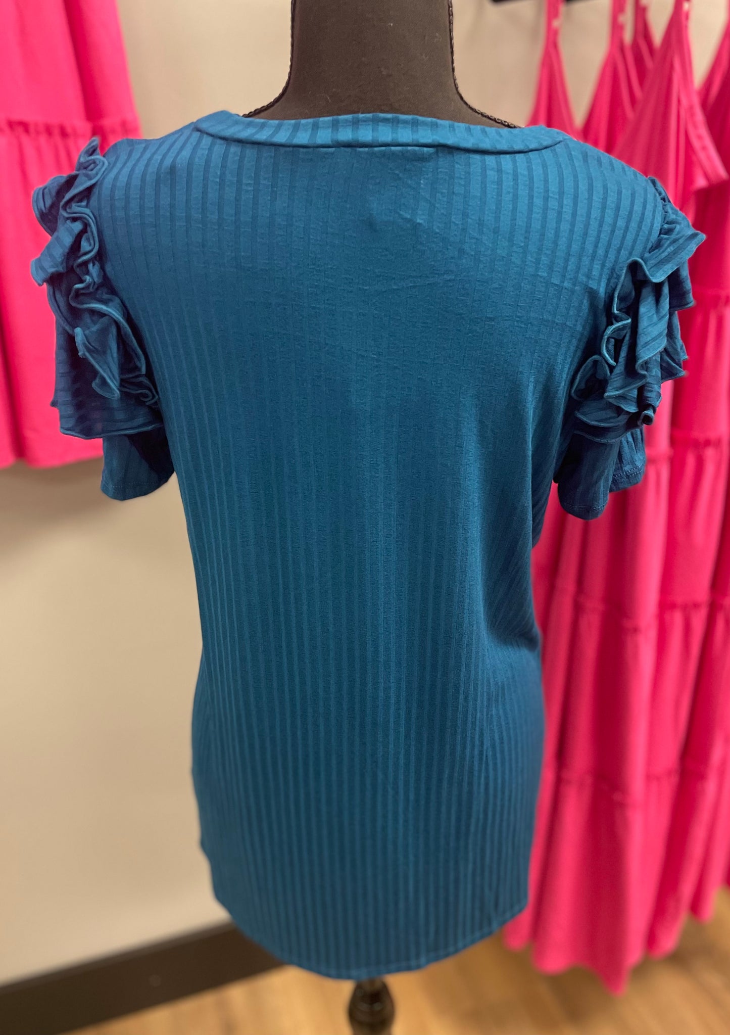 Lucy Teal Top