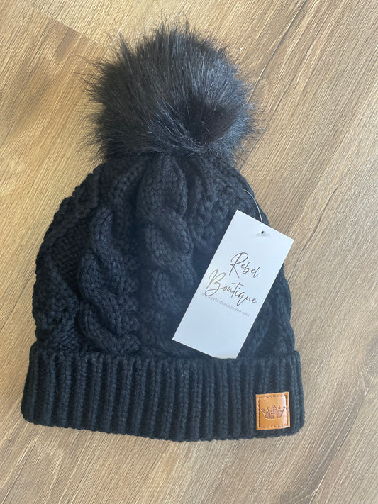 Pom Pom Winter hat