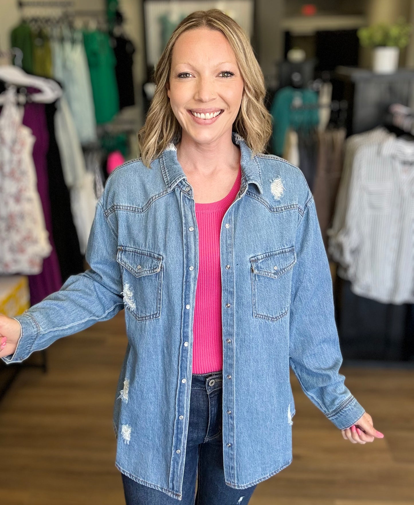 Brynn Denim Shirt