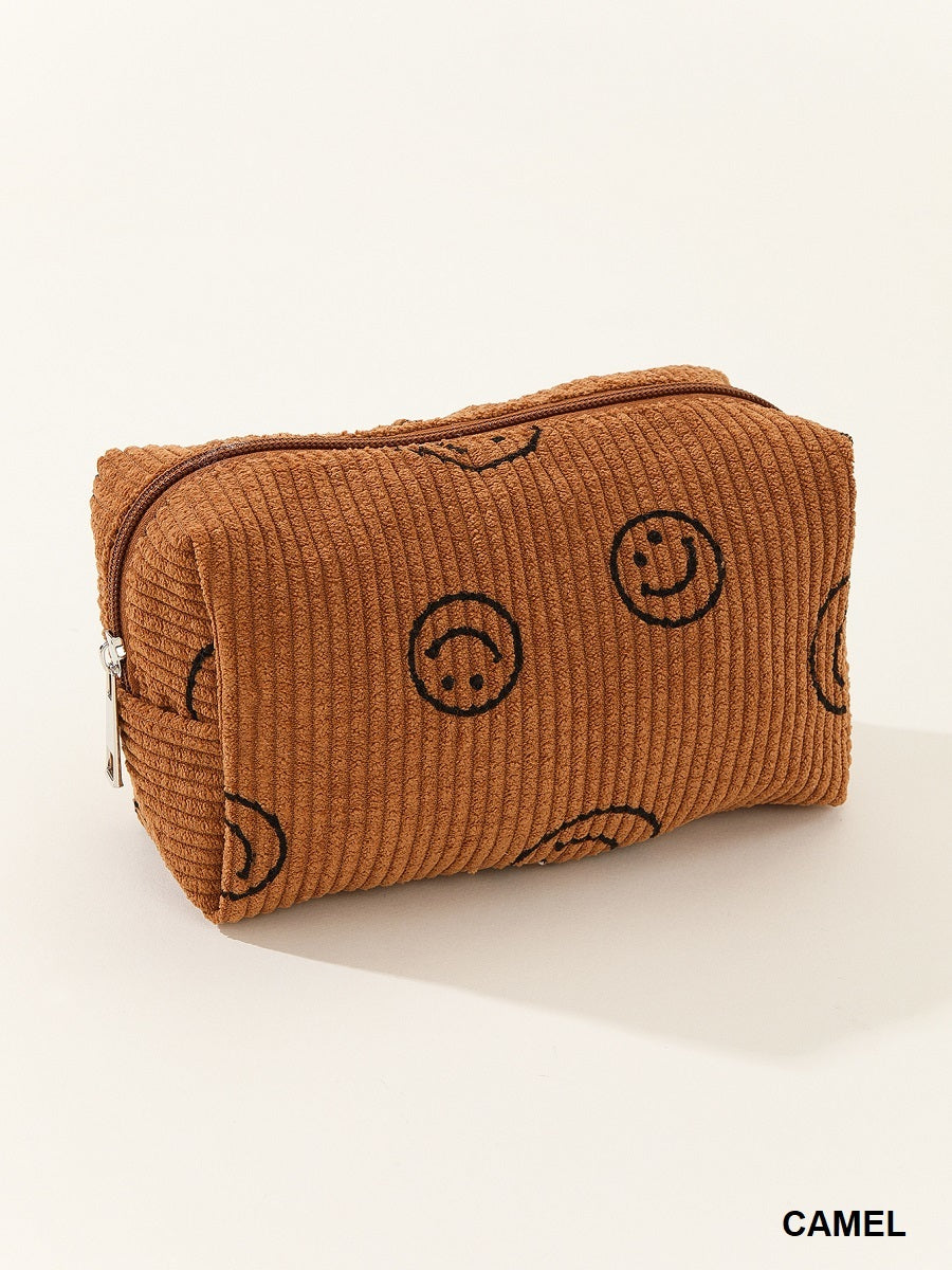 Smiley Makeup Bag