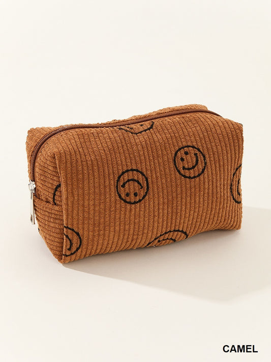 Smiley Makeup Bag