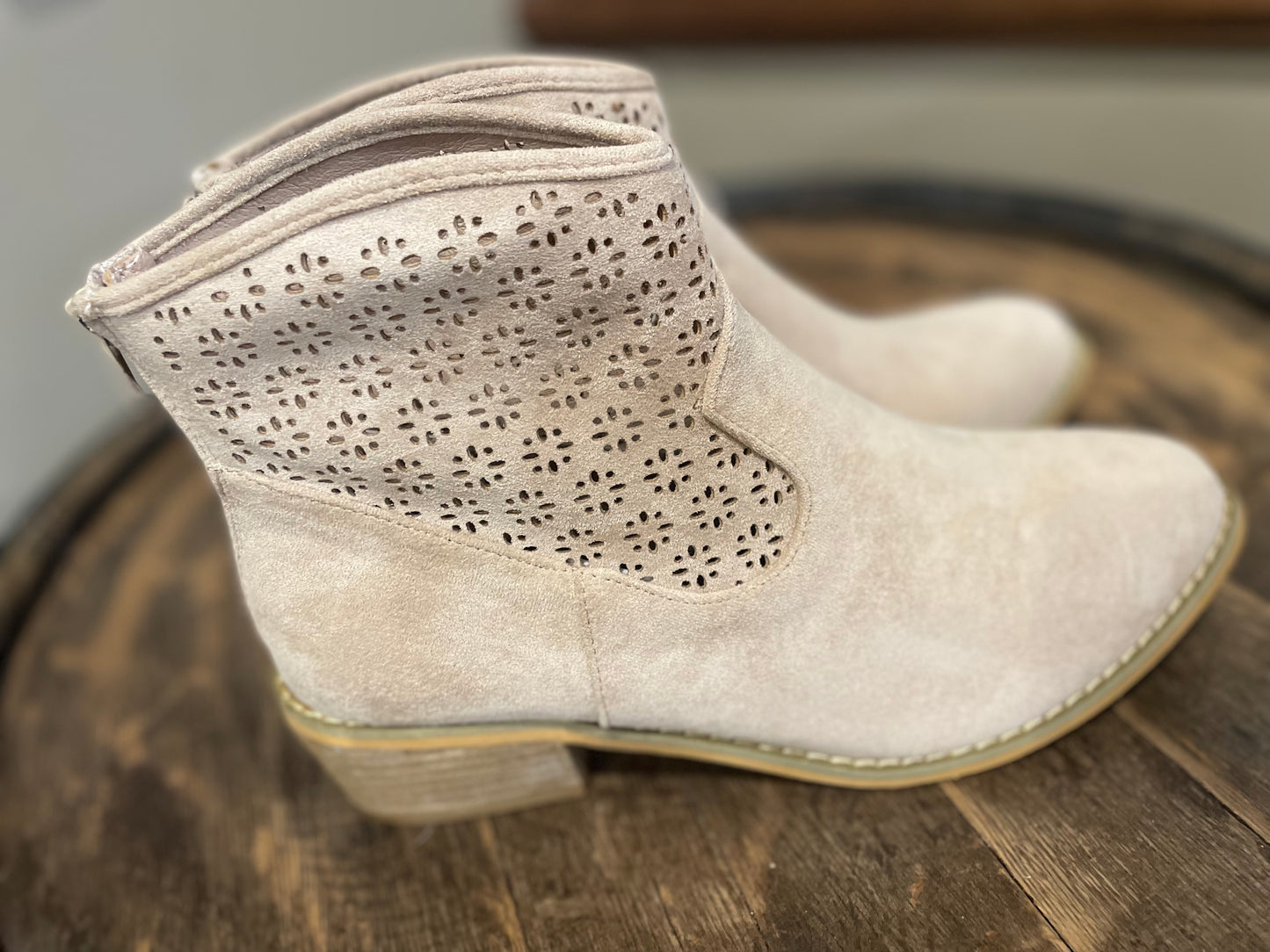 Corky’s Harvest Beige Bootie