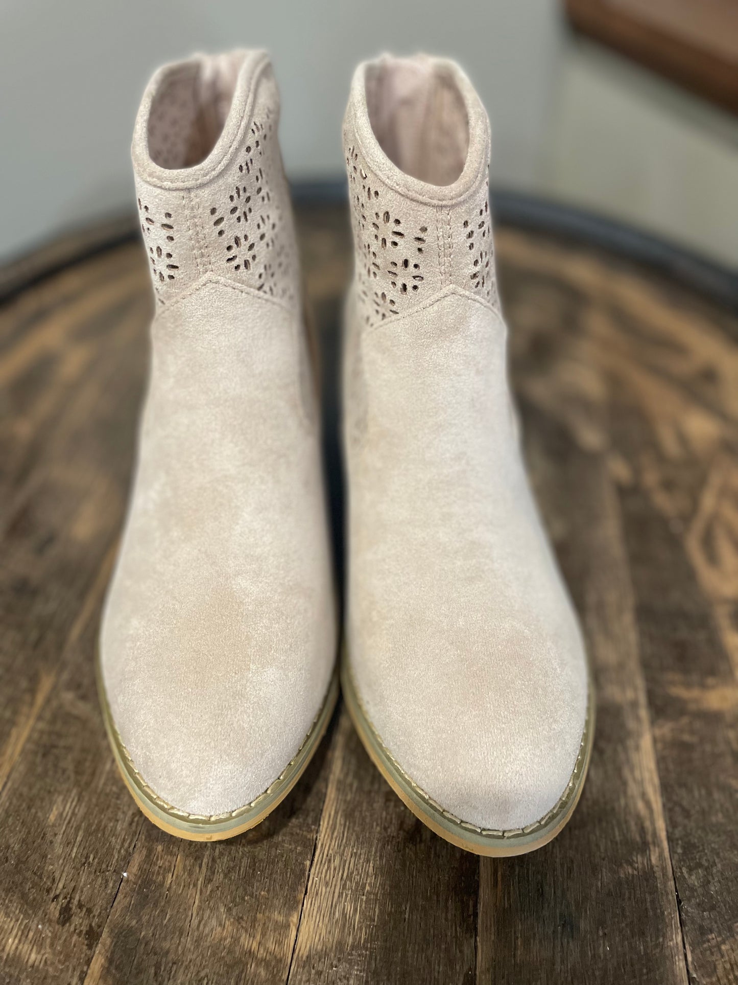 Corky’s Harvest Beige Bootie